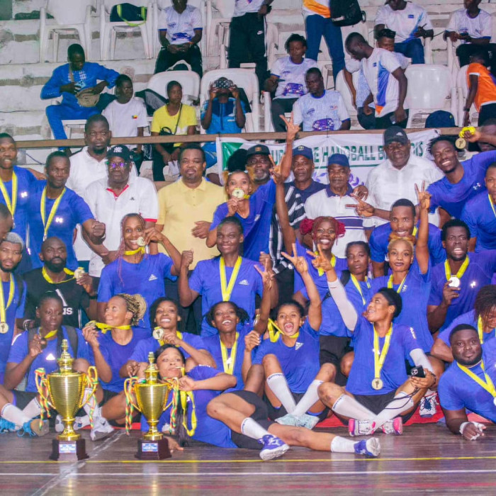 Flowers HBC, double champion du handball béninois en 2024 : Un triomphe historique
