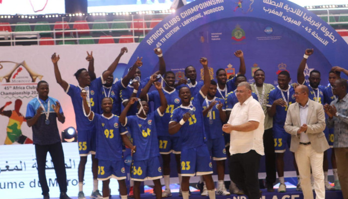 Flowers-Cnss (H) du Bénin vice-champion de la 45ème édition du Championnat d'Afrique des clubs champions de handball